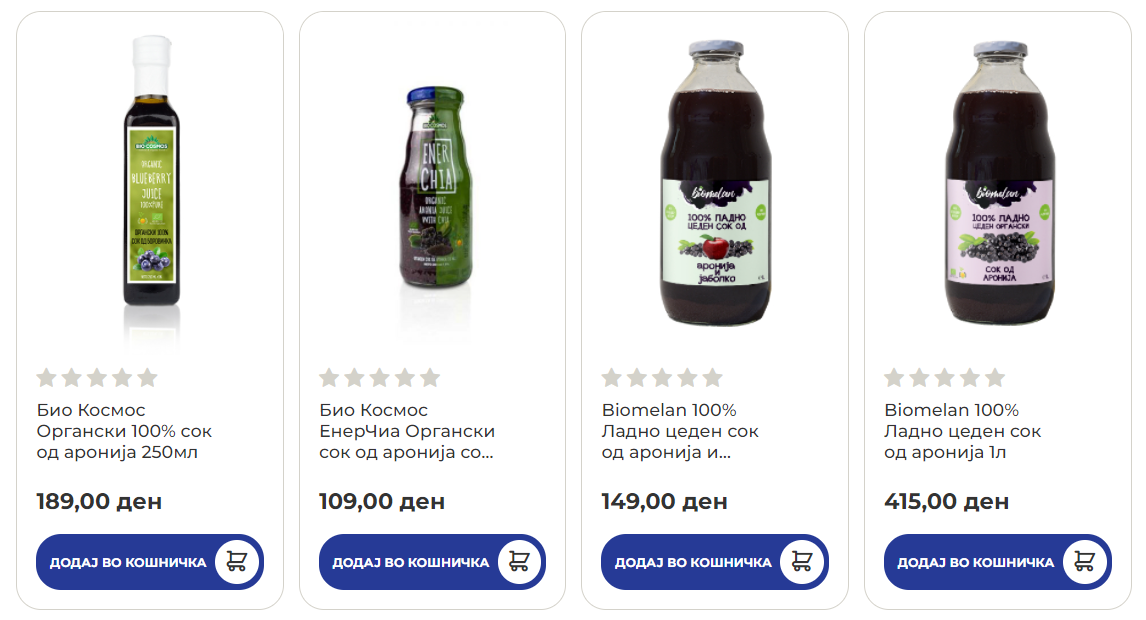 Biomelan на paket.mk